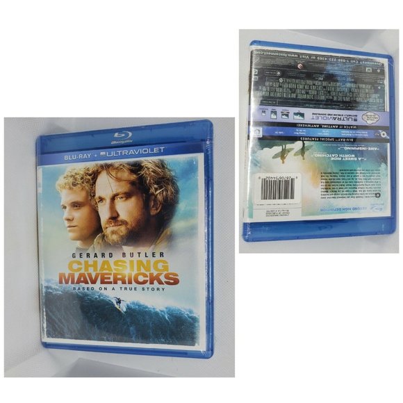 Chasing Mavericks Blu-ray Drama Biography Rated G Movie No Scratches - Picture 2 of 5
